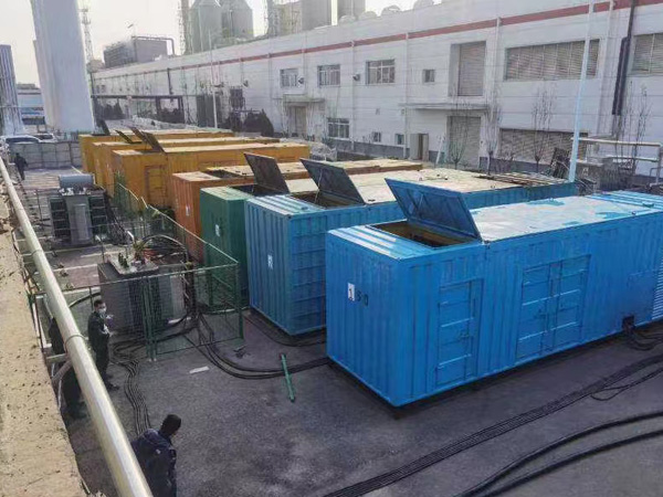 湖南柴油发电机出租案例展示